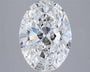 3.06ct Oval Lab Grown Diamond (Colour F, Clarity VVS2, IGI Certified)
