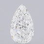 3.06ct Pear Lab Grown Diamond (Colour F, Clarity VVS2, IGI Certified)
