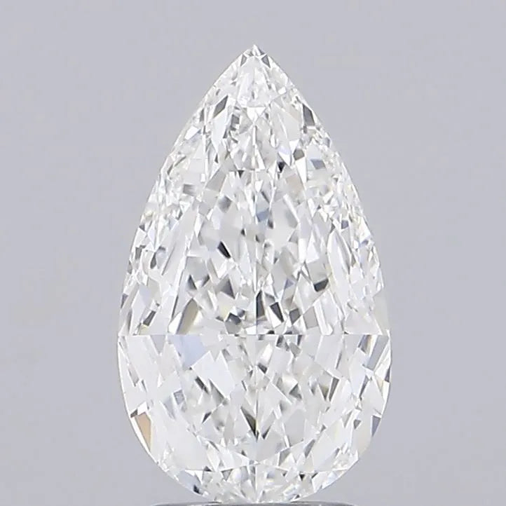3.06ct Pear Lab Grown Diamond (Colour F, Clarity VVS2, IGI Certified)