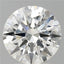 3.06ct Round Lab Grown Diamond (Colour F, Clarity VVS1, Cut ID, IGI Certified)