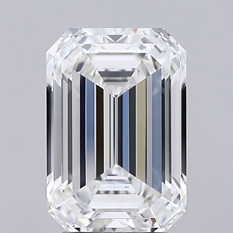 3.07ct Emerald Lab Grown Diamond (Colour E, Clarity VVS2, IGI Certified)
