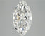 3.07ct Marquise Lab Grown Diamond (Colour E, Clarity VVS2, IGI Certified)