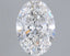 3.07ct Oval Lab Grown Diamond (Colour E, Clarity VVS2, IGI Certified)