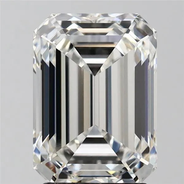 3.08ct Emerald Lab Grown Diamond (Colour G, Clarity VVS2, IGI Certified)