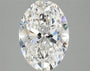 3.08ct Oval Lab Grown Diamond (Colour E, Clarity SI1, IGI Certified)