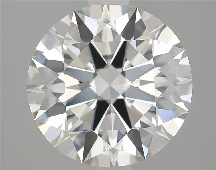 3.08ct Round Lab Grown Diamond (Colour F, Clarity VVS2, Cut ID, IGI Certified)