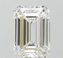 3.09ct Emerald Lab Grown Diamond (Colour E, Clarity VVS2, IGI Certified)