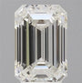 3.10ct Emerald Lab Grown Diamond (Colour G, Clarity VVS2, IGI Certified)