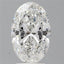 3.10ct Oval Lab Grown Diamond (Colour E, Clarity VVS1, IGI Certified)