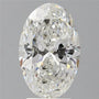3.10ct Oval Lab Grown Diamond (Colour G, Clarity VVS2, IGI Certified)