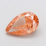3.10ct Pear Lab Grown Diamond (Colour Fancy Intense Brownish Pink, Clarity VS1, IGI Certified)