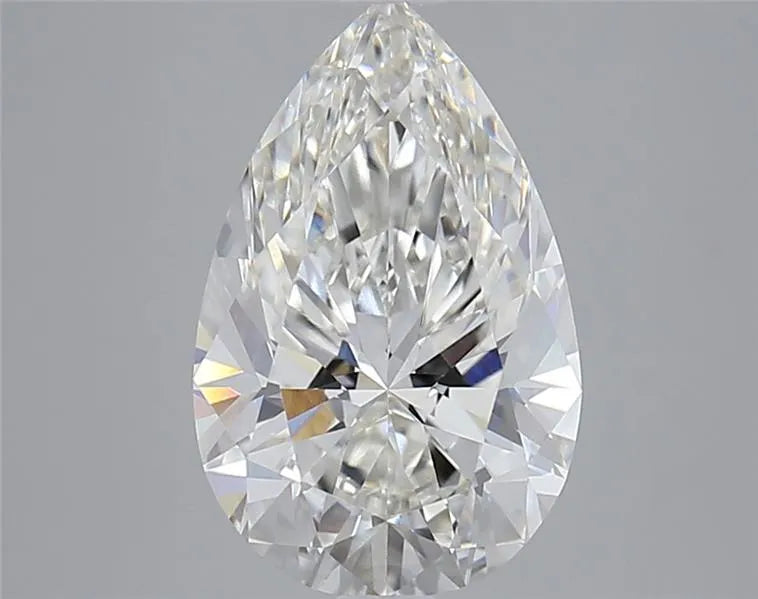 3.10ct Pear Lab Grown Diamond (Colour G, Clarity VVS2, IGI Certified)