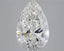 3.10ct Pear Lab Grown Diamond (Colour G, Clarity VVS2, IGI Certified)