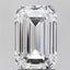 3.14ct Emerald Lab Grown Diamond (Colour D, Clarity VVS1, IGI Certified)