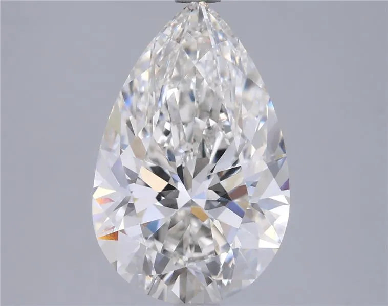 3.17ct Pear Lab Grown Diamond (Colour F, Clarity VVS2, IGI Certified)