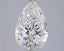 3.17ct Pear Lab Grown Diamond (Colour F, Clarity VVS2, IGI Certified)