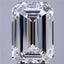 3.20ct Emerald Lab Grown Diamond (Colour D, Clarity VVS2, IGI Certified)