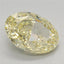 3.20ct Oval Lab Grown Diamond (Colour Fancy Yellow, Clarity VVS2, IGI Certified)