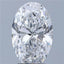 3.25ct Oval Lab Grown Diamond (Colour D, Clarity VVS2, IGI Certified)
