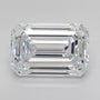 3.27ct Emerald Lab Grown Diamond (Colour F, Clarity VVS1, Cut EX, IGI Certified)