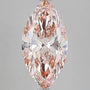 3.31ct Marquise Lab Grown Diamond (Colour Fancy Brown Orange, Clarity VVS2, IGI Certified)