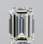3.32ct Emerald Lab Grown Diamond (Colour F, Clarity VVS2, IGI Certified)