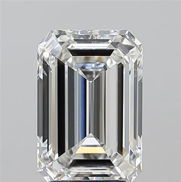 3.32ct Emerald Lab Grown Diamond (Colour F, Clarity VVS2, IGI Certified)