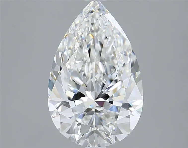 3.32ct Pear Lab Grown Diamond (Colour F, Clarity VVS1, IGI Certified)