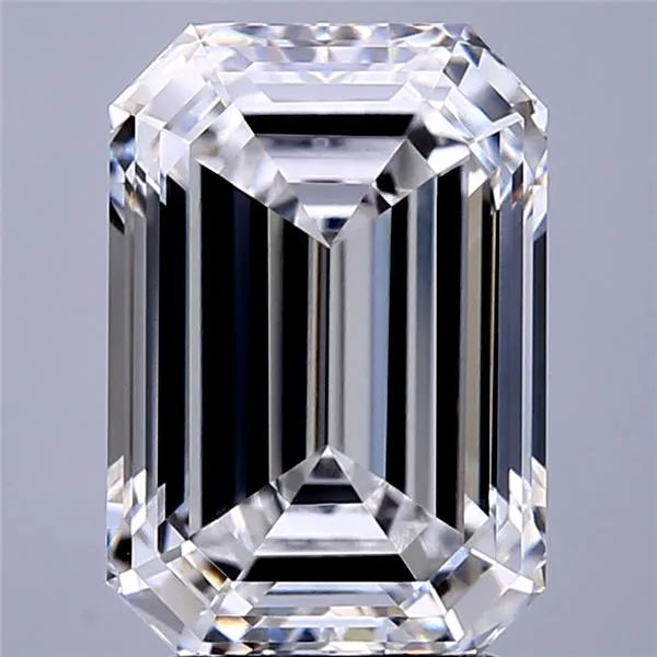 3.39ct Emerald Lab Grown Diamond (Colour D, Clarity VVS2, IGI Certified)