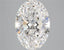 3.39ct Oval Lab Grown Diamond (Colour D, Clarity SI1, IGI Certified)
