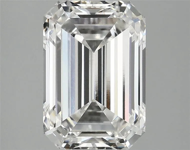 3.46ct Emerald Lab Grown Diamond (Colour F, Clarity VVS2, IGI Certified)