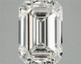 3.46ct Emerald Lab Grown Diamond (Colour F, Clarity VVS2, IGI Certified)