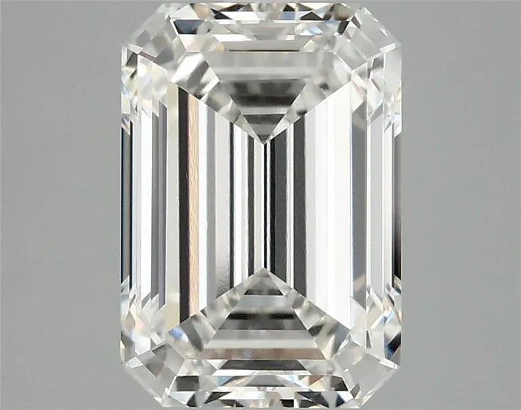 3.46ct Emerald Lab Grown Diamond (Colour F, Clarity VVS2, IGI Certified)