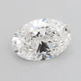 3.47ct Oval Lab Grown Diamond (Colour E, Clarity VVS2, IGI Certified)