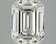 3.48ct Emerald Lab Grown Diamond (Colour G, Clarity VVS2, IGI Certified)