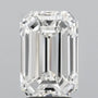3.50ct Emerald Lab Grown Diamond (Colour F, Clarity VS1, IGI Certified)