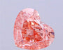 3.50ct Heart Lab Grown Diamond (Colour Fancy Pinkish Brown, Clarity VS2, IGI Certified)