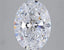3.50ct Oval Lab Grown Diamond (Colour D, Clarity VVS1, IGI Certified)