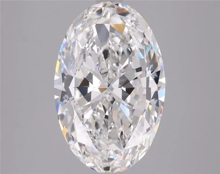 3.51ct Oval Lab Grown Diamond (Colour E, Clarity VVS2, IGI Certified)
