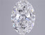 3.51ct Oval Lab Grown Diamond (Colour F, Clarity SI1, IGI Certified)