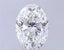 3.51ct Oval Lab Grown Diamond (Colour F, Clarity VVS2, IGI Certified)