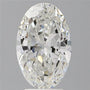 3.51ct Oval Lab Grown Diamond (Colour G, Clarity VS1, IGI Certified)