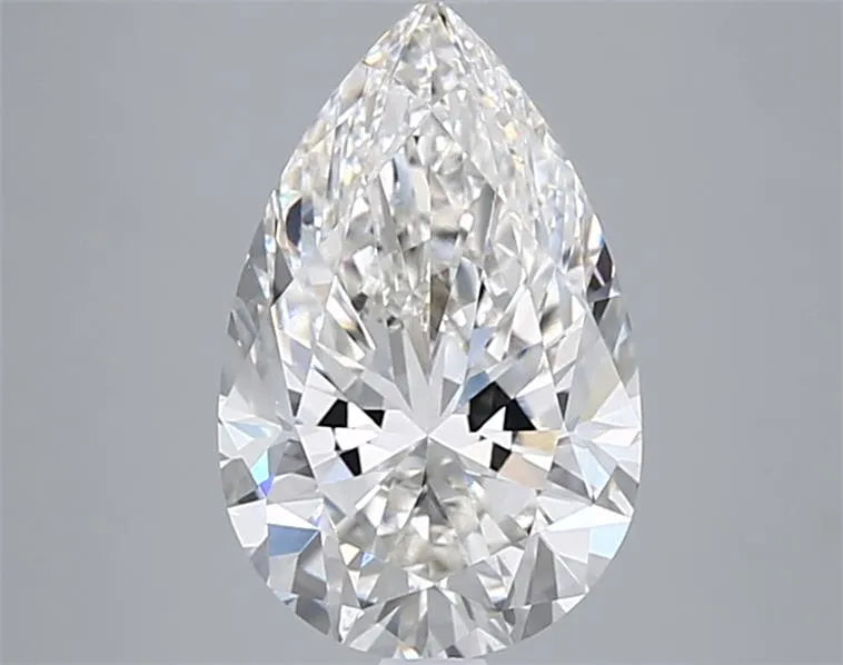 3.51ct Pear Lab Grown Diamond (Colour G, Clarity VVS2, IGI Certified)