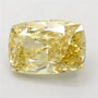 3.52ct Cushion modified Lab Grown Diamond (Colour Fancy Intense Yellow, Clarity VS2, IGI Certified)