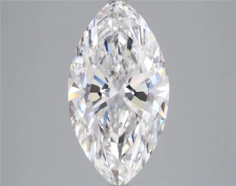 3.52ct Marquise Lab Grown Diamond (Colour F, Clarity VVS2, IGI Certified)