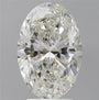 3.52ct Oval Lab Grown Diamond (Colour G, Clarity VVS2, IGI Certified)