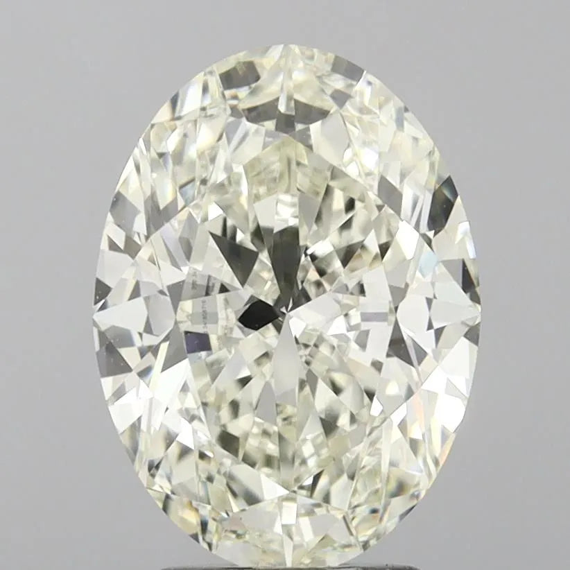 3.52ct Oval Natural Diamond (Colour J, Clarity VVS1, Cut VG, IGI Certified)