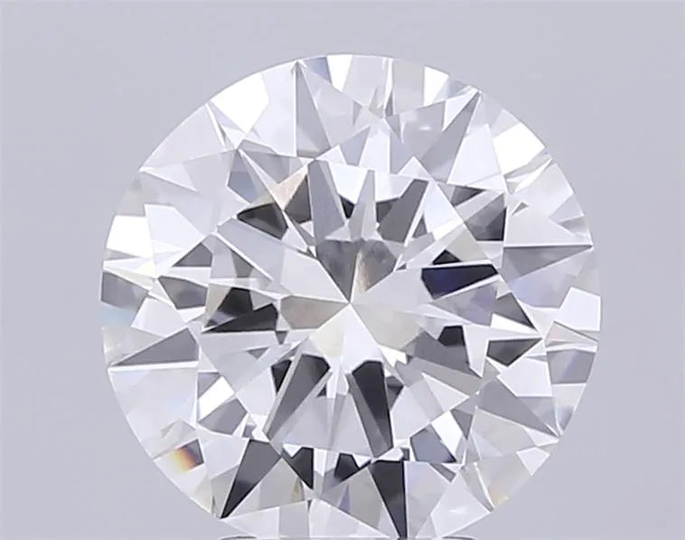 3.52ct Round Lab Grown Diamond (Colour F, Clarity VVS2, Cut EX, IGI Certified)