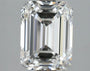 3.53ct Emerald Lab Grown Diamond (Colour D, Clarity VVS1, IGI Certified)