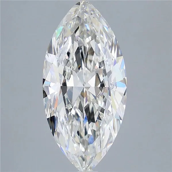 3.54ct Marquise Lab Grown Diamond (Colour G, Clarity VVS2, IGI Certified)